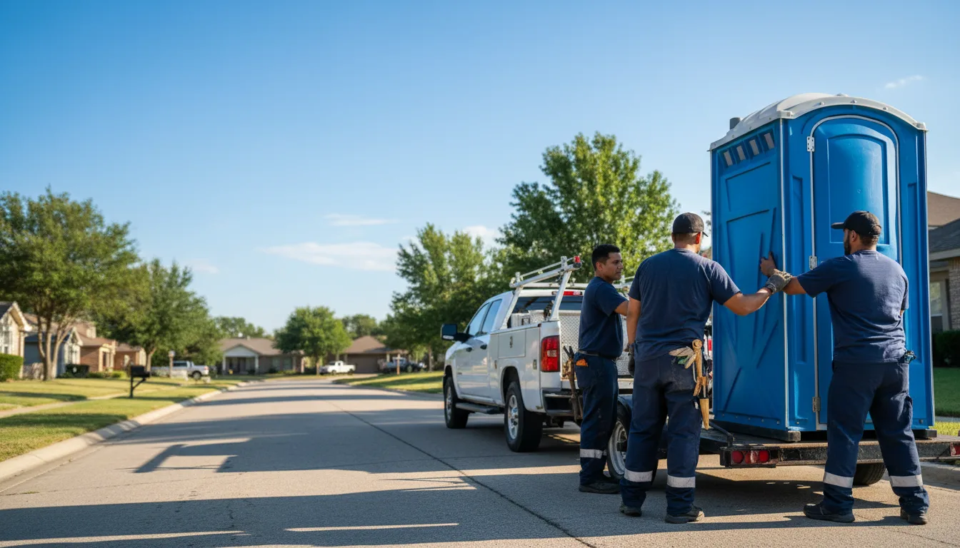 Portable Toilet Rental in Jessieville, AR near me